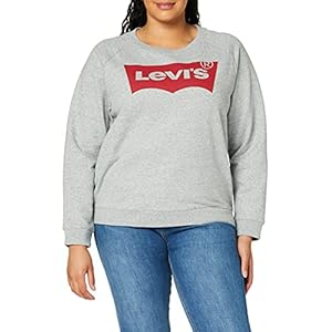 Levi’s Dames Relaxed Graphic Crew Long Sleeve Sweatshirt