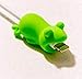 Embrium 3 Pcs Cable Bite Protectors (Frog, Panda, Dog) Cute Animal Cord Compatible with iPhone (5, 5S, SE, 6, 6S, 7, 8, X)