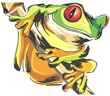 Amazon ランチョンマット カエル かっこいい 6枚セット 義務用 断熱 撥水 防汚 速乾 水洗いok 耐久性 シワに対する 家庭用 シンプル 便利 お手入れ 便利 ランチョンマット オンライン通販