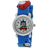 TimerMall Thomas Tank Engine Friends Children Stainless Steel Back Analogue Quartz Watches