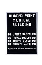 Marsh 36X30 Black Felt Open-Face Directory Board, Aluminum Trim