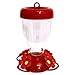 Perky-Pet 16 oz Red Hibiscus Top Fill Plastic Hummingbird Feeder
