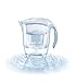MAVEA Elemaris XL 9-Cup Water Filtration Pitcher, White