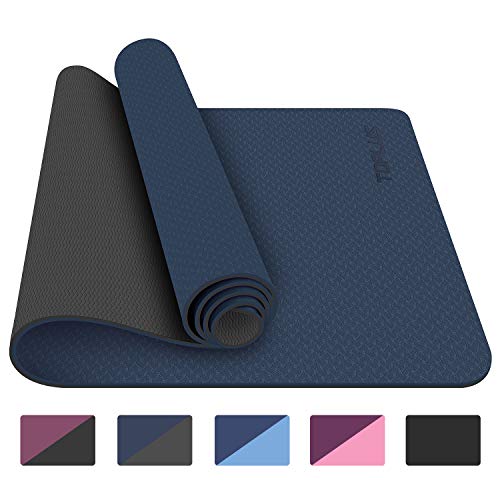 image for TOPLUS Yoga Mat - Classic 1/4 inch Pro Yoga Mat Eco Friendly Non Slip 