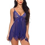 Fashion Sexy Temptation Bow Lace Sleepwear Lingerie