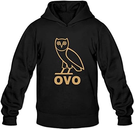 DCX Clothing Men's Zepplin OVO Logo Hoodies L Black