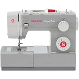 SINGER 4411 Heavy Duty Extra-High Sewing Speed Sewing Machine with Metal Frame and Stainless Steel Bedplate