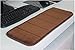 SUMLINK Loving High Density Space Memory Cotton Mats Keyboard Pads Computer Wrist Elbow Pad Lying Sleeping Pad for Office Table Computer Desktop (7.9 x 23.6 Inch) (Coffee)