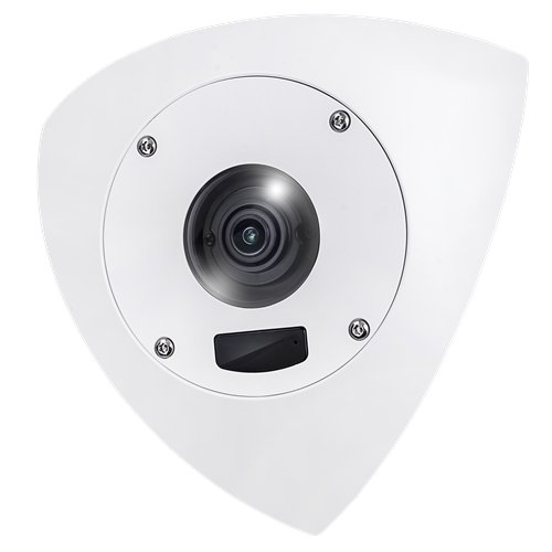 Vivotek - CD-8371-HNVF2 - Vivotek CD8371-HNVF2 3 Megapixel Network Camera - Color, Monochrome - 32.81 ft Night Vision - Motion JPEG, H.264 - 2048 x 1536 - 2.80 mm - CMOS - Cable - Corner Mount, Dome