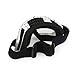 ThyWay Dustproof Outdoor Goggles for Motocross / Bike Riding Wind Skiing Winter Sports (White 2)