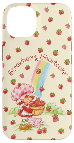 Strawberry Shortcake Rainbow Pastel Colors Retro Logo Case for iPhone 14