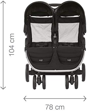 poussette double britax b agile