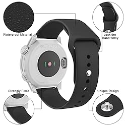 Amzpas Silicone Band for Coros PACE 2/ APEX