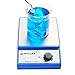 INTLLAB Magnetic Stirrer Stainless Steel Magnetic Mixer with stir bar (No Heating) Max Stirring Capacity: 3000ml primary