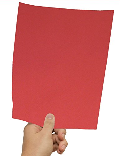 125 Bright Apple Red Color Cardstock 65# Cover Paper - 5" X 7" (5X7 Inches) Photo|Card|Frame Size - 65 lb/pound Light Weight Cards - Quality Printable Smooth Surface Colorful Sheets