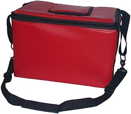 TCB Insulated Bags HWK-1-Red Food and Beverage Carriers: Hawking Vending Bag Without Dispensing Lid, 12" x 18" x 12", Red