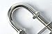 Amarine Made Stainless Steel Marine Boat Stern Bow Eye Tie Down U Bolt (1/2-Inch and 3/8-Inch Optional) (Silver, 1/2