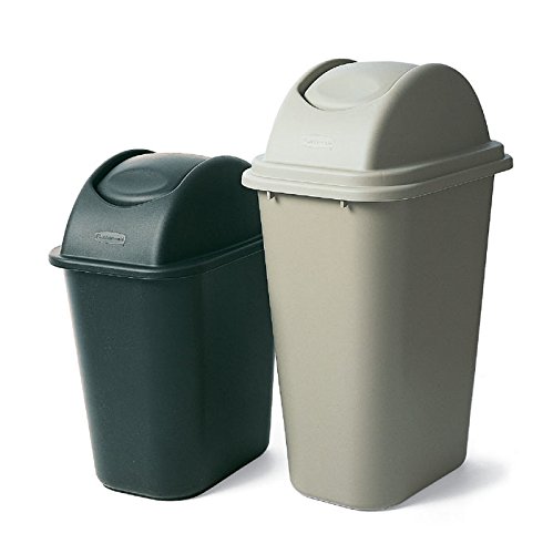 4 Rubbermaid+Commercial+295600GY+Wastebasket+Rectangular