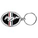 Ford Mustang Pony and Bar Key Chain