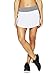 Penn Women's Solid Rocket Mesh Athletic Performance Tennis & Golf Skort - Rocket Stark White, Medium