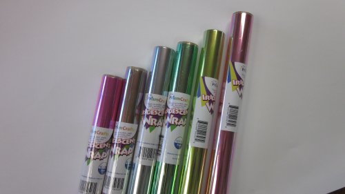 Iridescent Wrap - Assorted Colors - 6 Pack - Six Rolls of 30