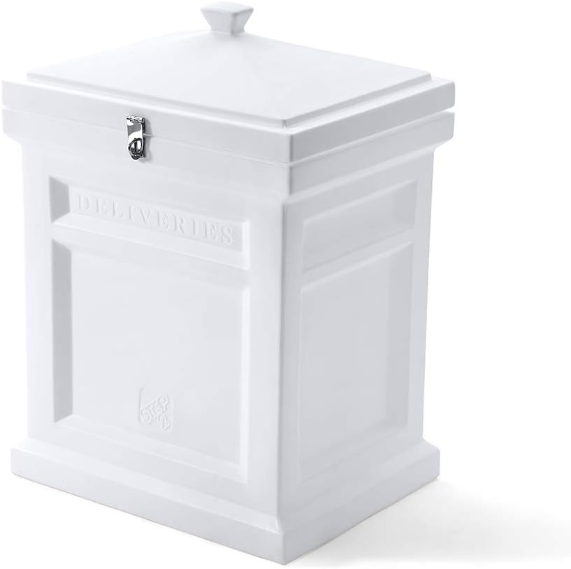 Step2 Deluxe Package Delivery Box, Estate White