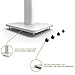 Kanto SP32PLW 32″ Bookshelf Speaker Stands, Whitethumb 3
