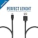 SABRENT [6-Pack 22AWG Premium Micro USB Cables (X2-6ft + X2-3ft + X2-1ft) High Speed USB 2.0 A Male to Micro B Sync and Charge Cables [Black] (CB-MUB3)