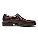 La Milano Wide Width Mens Geniune Leather Moc Toe Slip On Dress Shoe in EEE Width