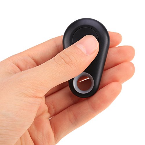 CHIGANT 1PCS Traceur GPS Intelligent Bluetooth Tracker d\'Activité Localisateur Clé d\'Alarme Anti-Perte Animal Enfant Sac Voiture Smart Finder Noir