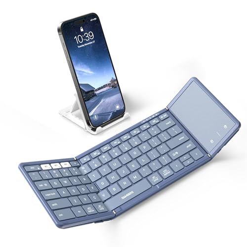 Samsers Foldable Bluetooth Keyboard with Touchpad