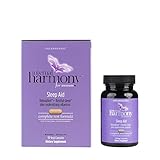 Internal Harmony Beauty Sleep Aid Supplement for Women with Vitamin D3, Melatonin, 5-HTP, Chamomile, Vitamin B12, Magnesium, Black Cohosh and Natural Herbal Extracts - Reduce Stress and Sleep Better