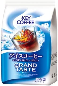 Amazon キーコーヒー Fp グランドテイスト アイスコーヒー 360g 粉 2個 キーコーヒー コーヒー豆 通販