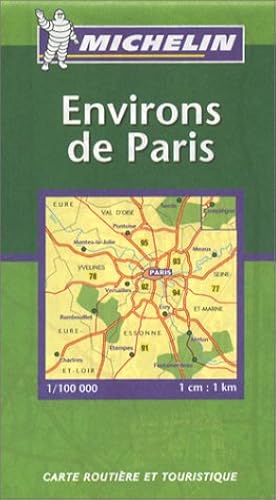 Download Michelin Mini Map of France, Environs of Paris PDF