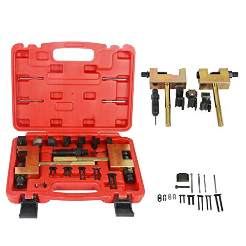 UTOOL Engine Timing Chain Camshaft Tool for Mercedes Benz M271 M272 M273 M274 M276 Timing Chain Riveting Tools