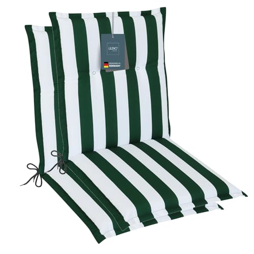 LILENO HOME Gartenstuhl Auflagen als [4er Set - Niedriglehner] in
