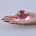 LONGWIN 50mm(2 inch) K9 Solid Crystal Ball with Free Stand Suncatcher (Pink)