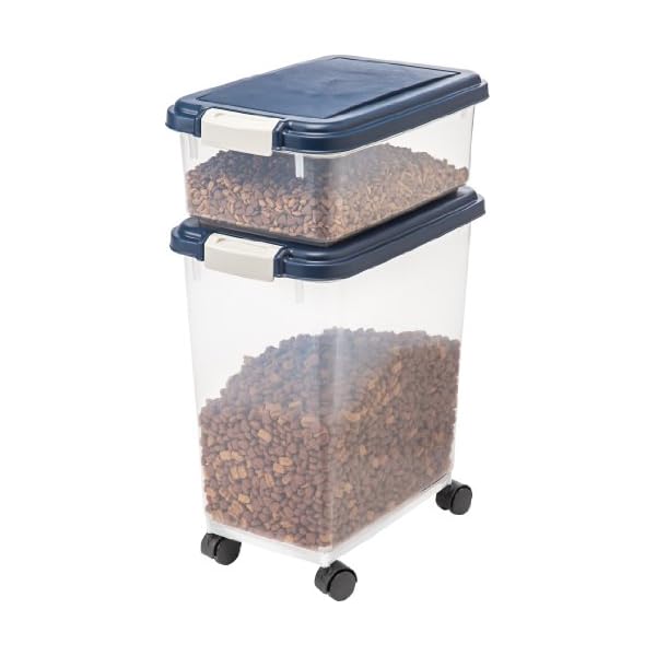 iris airtight food storage container & scoop combo