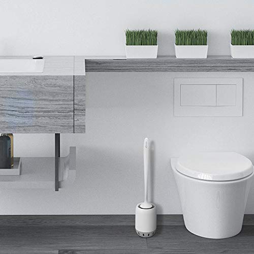 image for Glendan Toilet Brush and Holder Upgraded Modern Design with Kinsky Str