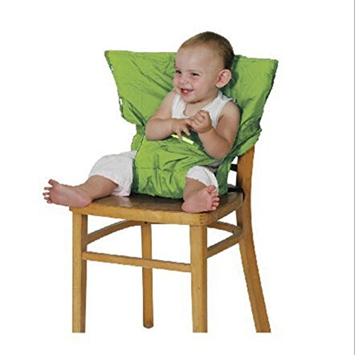 OrliverHL Baby High Chair Harness, Portable Travel Safety Belt Booster Feeding High Chair Seat Cover Sack Cushion Bag for Baby Kid Toddler,8#