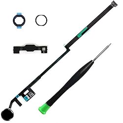 T Phael Black Home Button Replacement for iPad