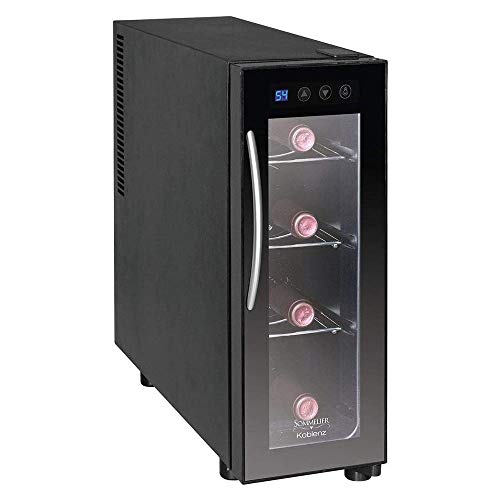 Koblenz-4-Bottle-Free-Standing-Single-Zone-Fridge-and-Chiller-Wine-Cooler-One-Size-Black