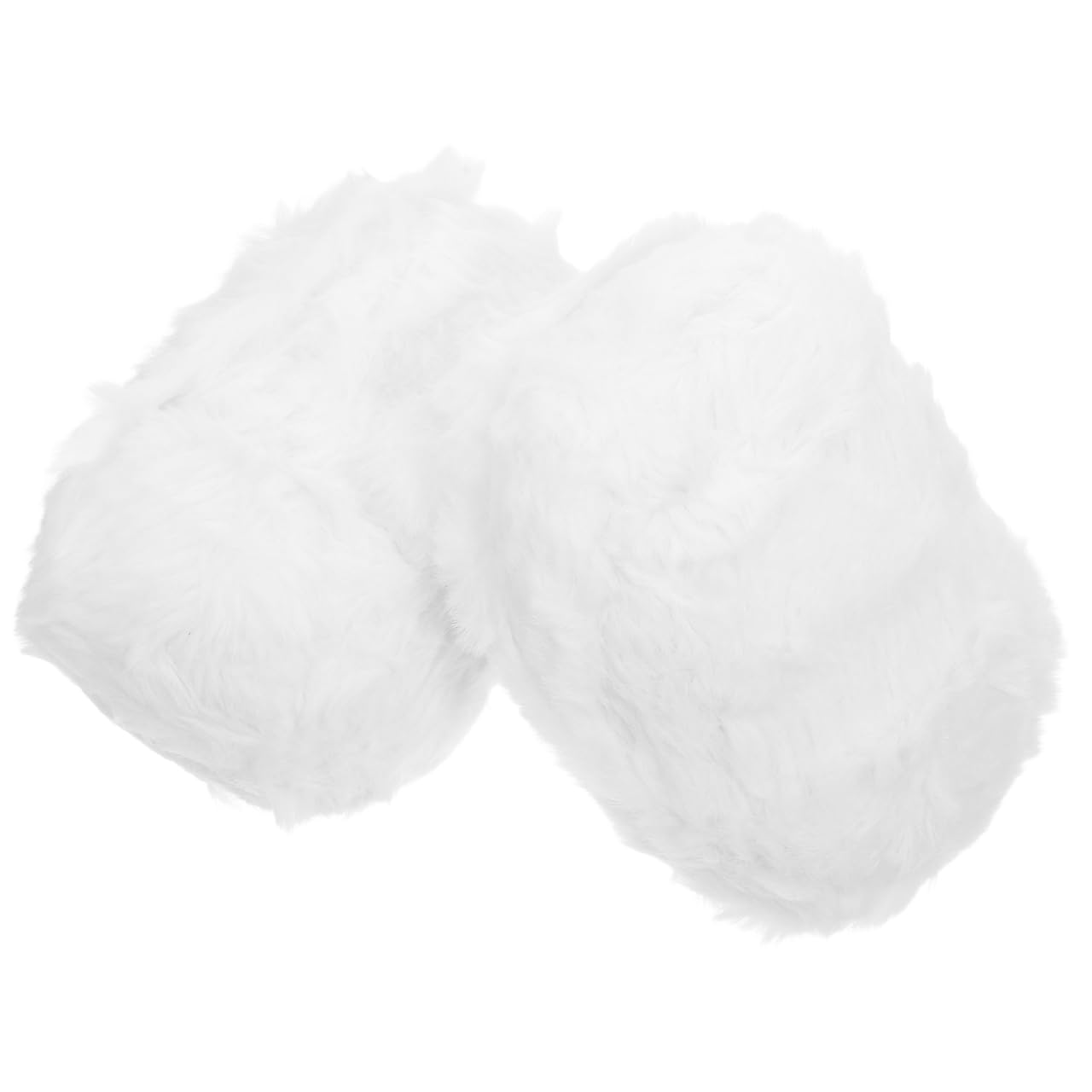 Healifty Chunky Fluffy Super Yarn 2 Pack 27.56In Imitation Mink for Crochet Knitting Scarves Hats Blankets