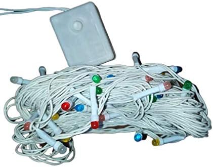Varshine Frosted LED String Light 15 Meter Long with 6 Colour frosted LEDs 40% more Brighter || with Multi Pattern Operation Button Changer || Diwali|| Festivals || Chrismas || Multicolour|| Pack of 2