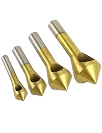 Kang® set de 4 brocas doradas para corte de metal