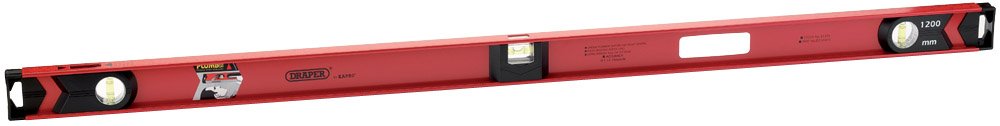 Draper 41395 Expert Plumb Site Dual View I-Beam Level, 1200mm, Blue