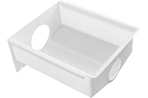 MEKILYN W10670845 Refrigerators Ice Bucket for Freezer, for Whirlpool Kenmore kitchenaid Amana Refrigerators, Replacement 2196091, 1115342, 1115372, 2152701, 2152702 Ice Maker Ice Bucket