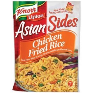 KNORR ASIAN SIDE DISH, CHICKEN FRIED RICE, 5.7 OZ