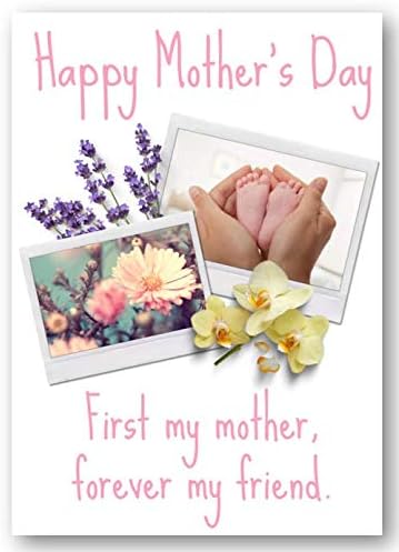 Second Ave Cute First My Mother Forever My Friend Mother's Day Card For Mum