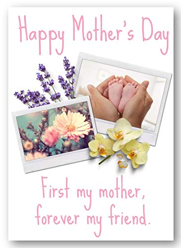 Second Ave Cute First My Mother Forever My Friend Mother's Day Card For Mum